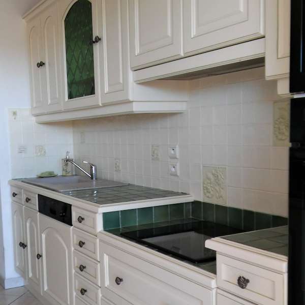 Meubles de cuisine ivoire - après